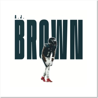 AJ Brown Posters and Art